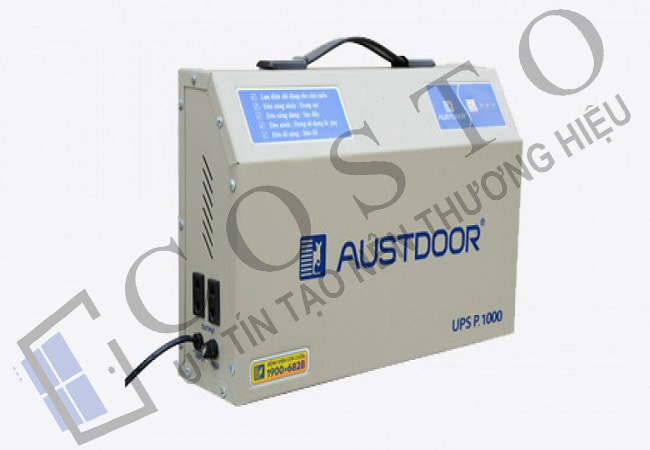 Bộ lưu điện cửa cuốn austdoor P1000 chính hãng