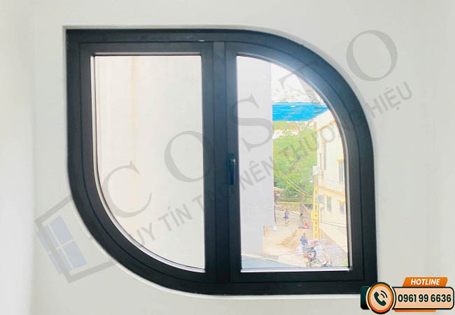 Cửa Nhôm Uốn Vòm COSTO JSC Đẹp, Chuẩn Kỹ Thuật, Giá Tốt