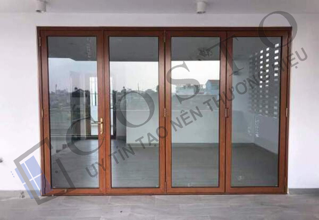 Cửa nhôm Xingfa vân gỗ - Bền đẹp vượt trội, giá cạnh tranh