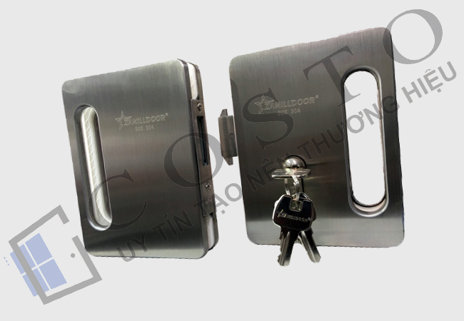 Khóa cửa lùa kính cường lực – Sự bảo vệ tối ưu mà bạn đang cần!