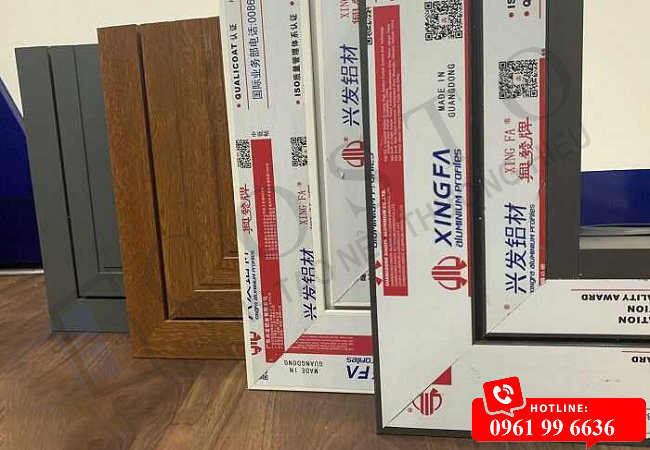 Các màu cửa nhôm Xingfa mới nhất tháng 12/2025