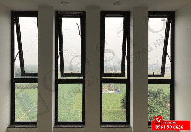 Mẫu cửa sổ nhôm kính phòng ngủ cách âm hiệu quả