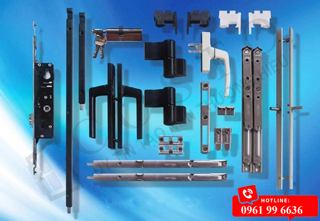 Hướng dẫn phân biệt phụ kiện Kinlong lắp cho cửa nhôm