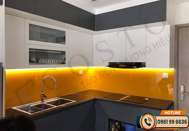 địa chỉ làm kính màu bếp tại Hà Nội
