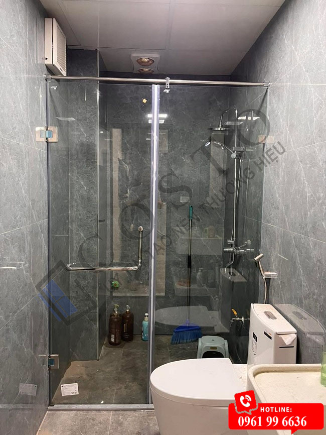 cách bảo quản vách kính phòng tắm