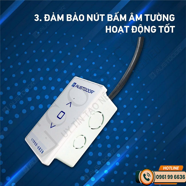 cửa cuốn Austdoor không chạy