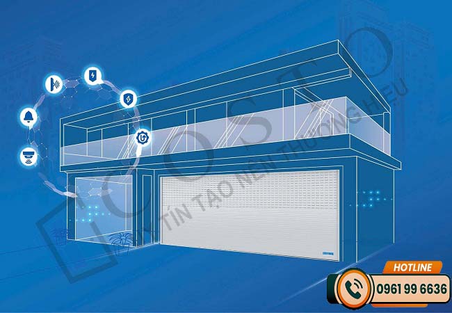 cửa cuốn Austdoor không lên