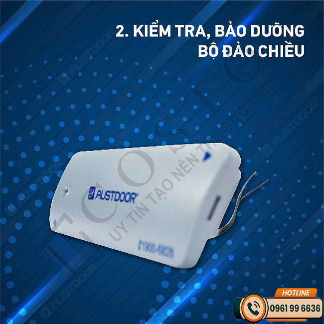 cửa cuốn Austdoor không mở được