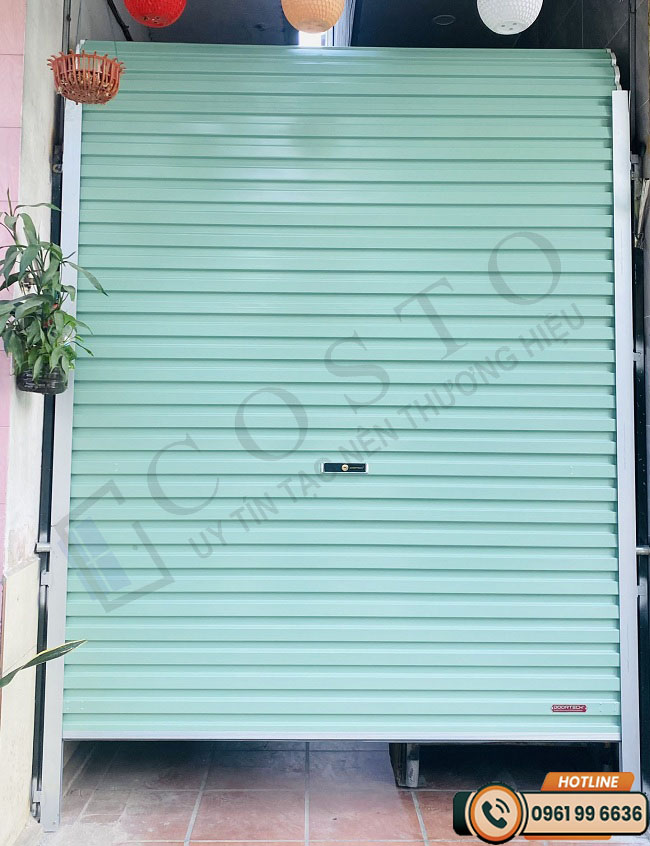 cửa cuốn kéo tay giá rẻ 