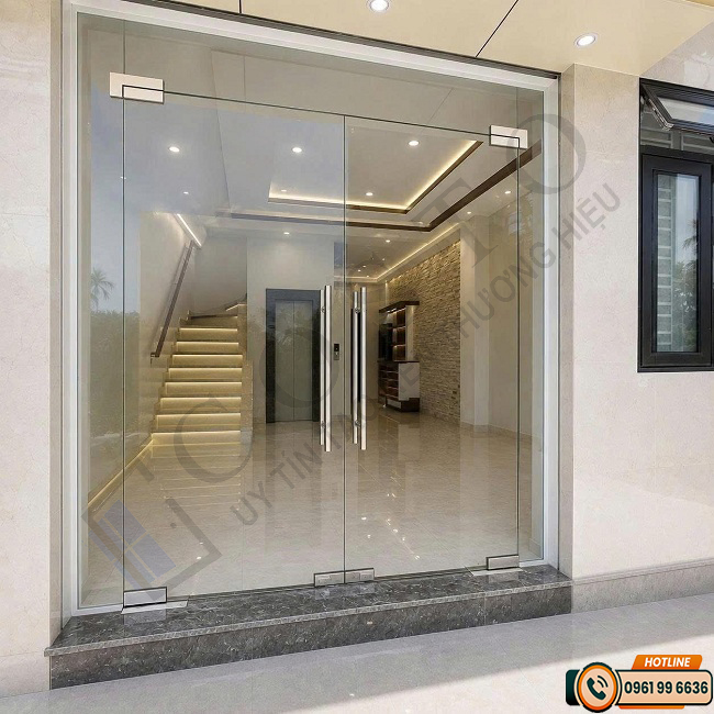 Cửa kính thủy lực cho cửa hàng