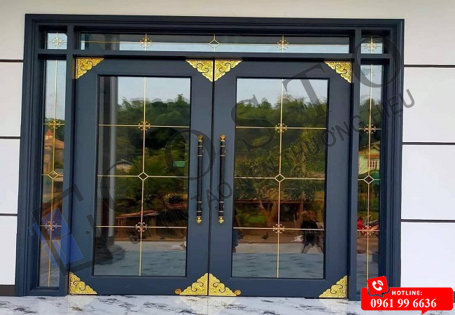 cửa nhôm hệ thủy lực cao cấp