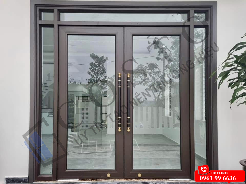 cửa nhôm kính thủy lực