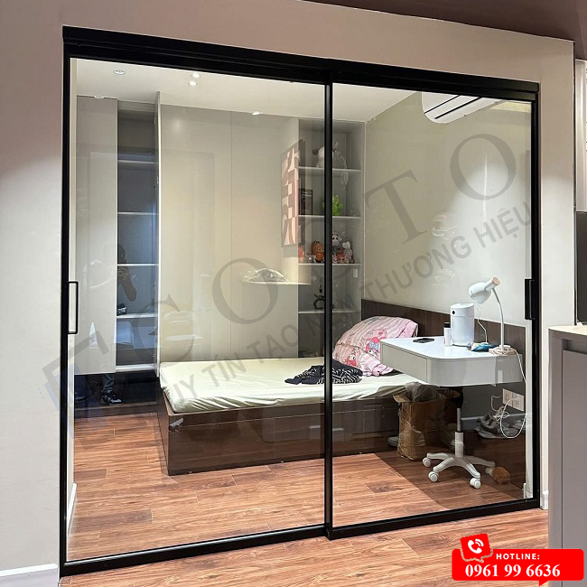 cửa nhôm Slim cao cấp 