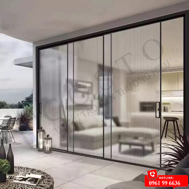 cửa nhôm Slim cửa lùa 