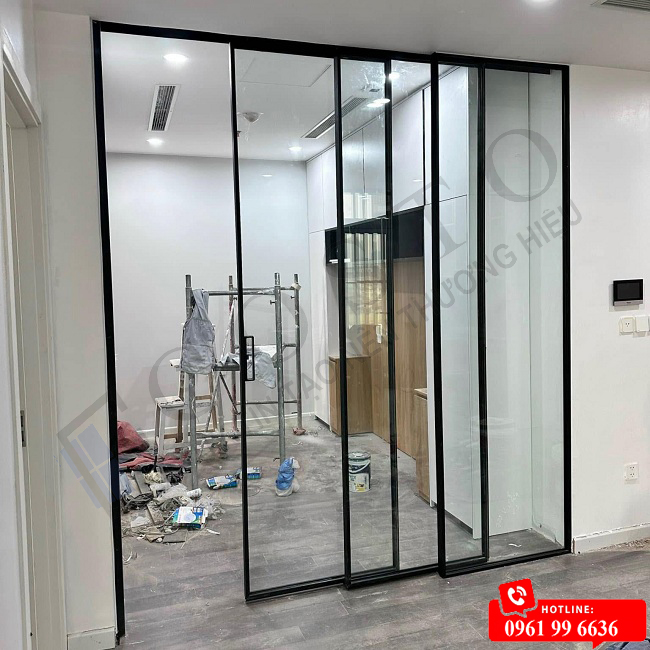cửa nhôm Slim giá rẻ 