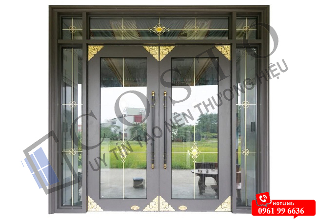 giá cửa nhôm hệ thủy lực