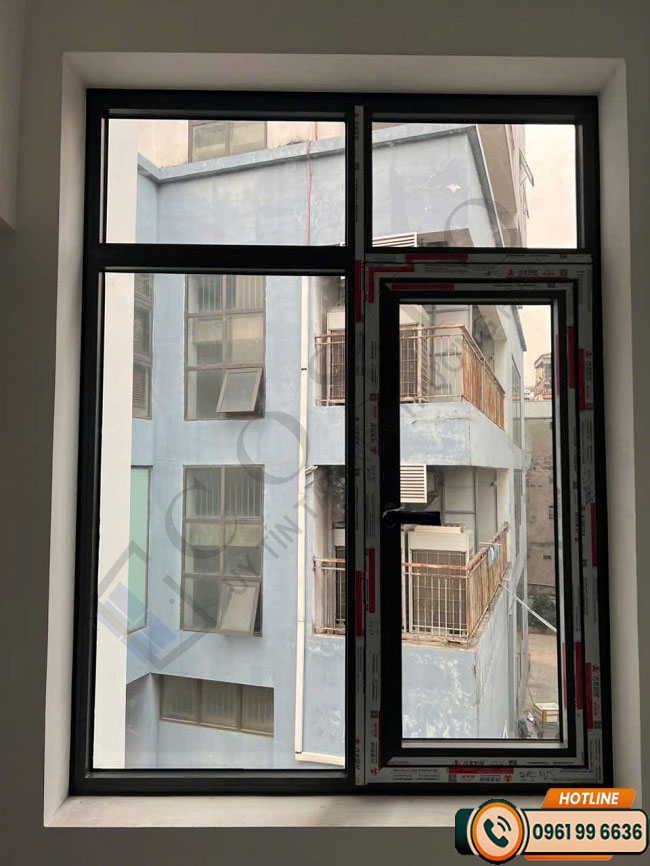 giá cửa nhôm phòng ngủ