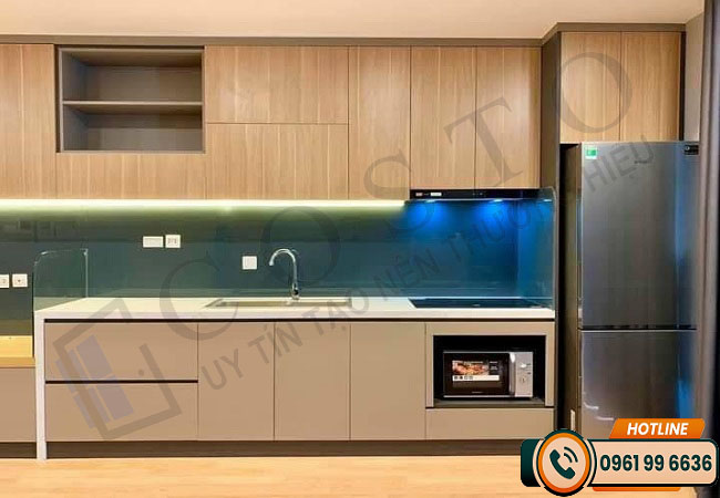 kính ốp bếp cường lực