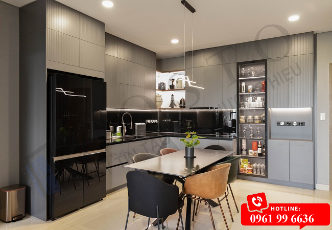 Kính ốp bếp cường lực
