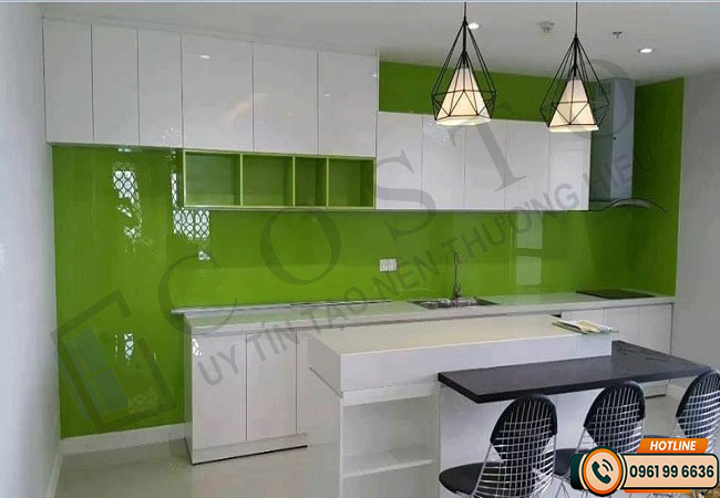 kính ốp bếp giá rẻ