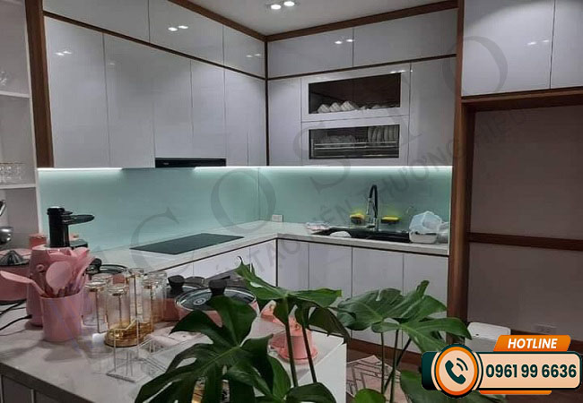 kính ốp bếp Hải Long