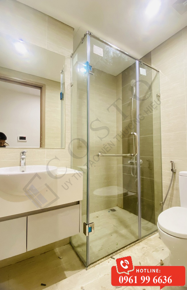 kính phòng tắm cường lực