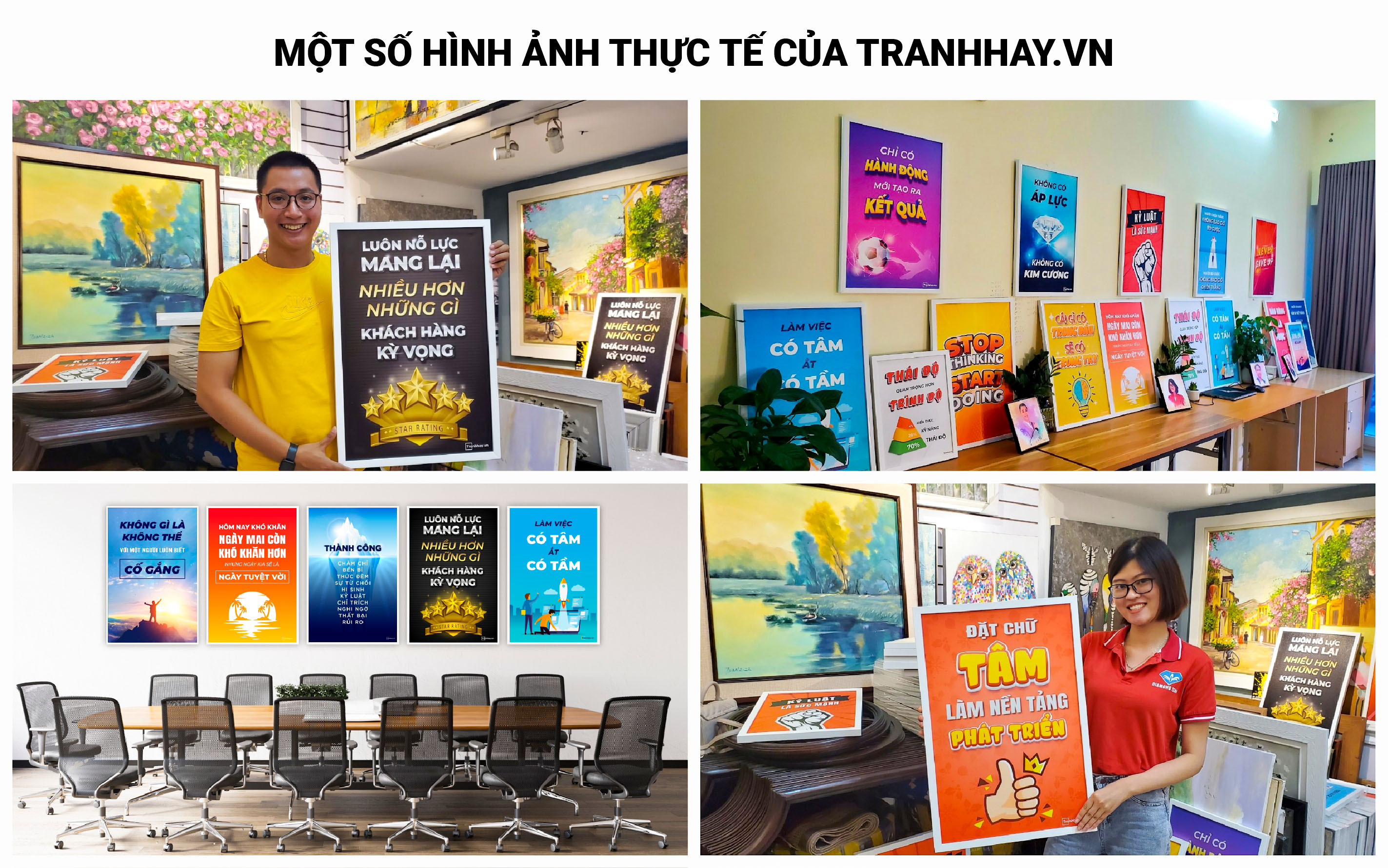 Một số hình ảnh thực tế của Tranhhay