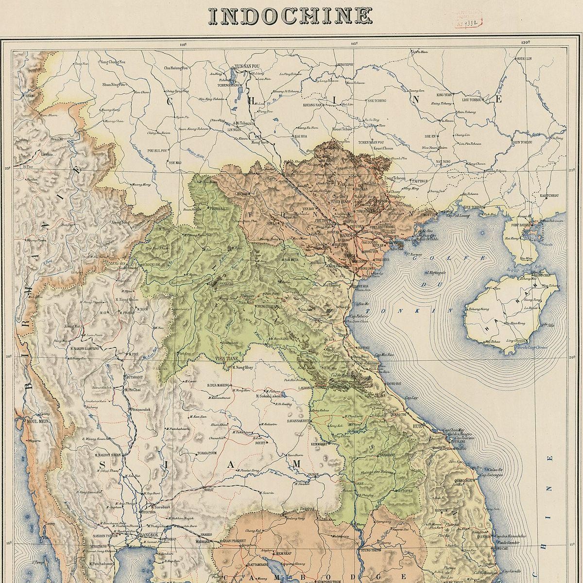 Bản đồ đồn điền cà phê Đông Dương năm 1925: Cà phê Việt Nam bắt đầu từ đâu?