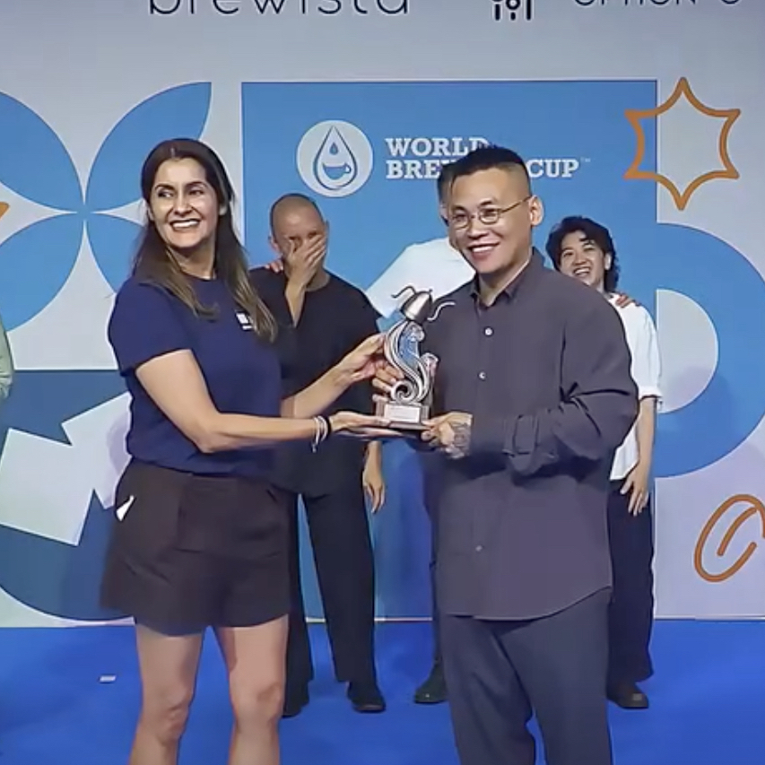 Jackie Tran - Người gốc Việt lọt vào top 6 World Brewers Cup 2026