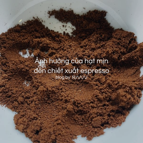 Ảnh hưởng của hạt mịn đến chiết xuất espresso