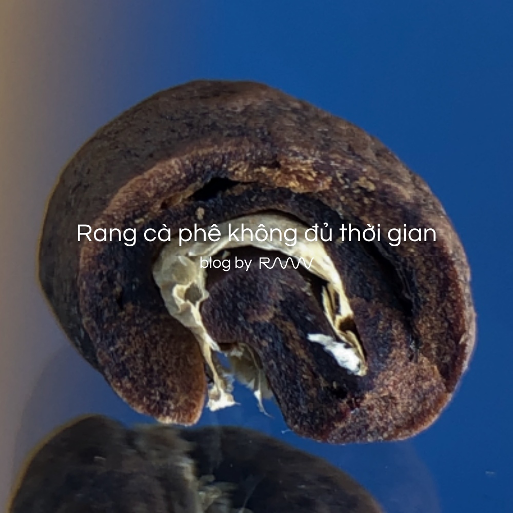 Rang cà phê không đủ thời gian