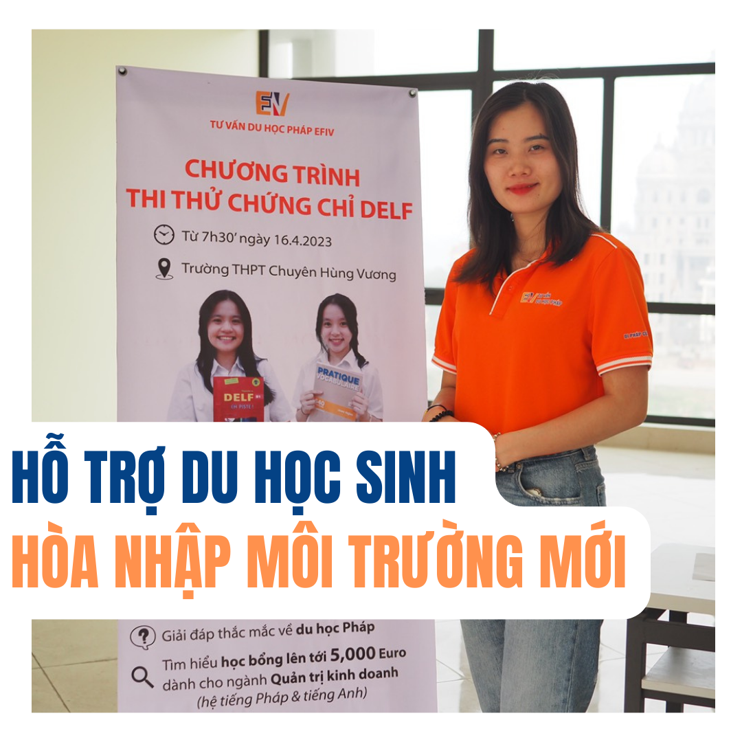 Hỗ trợ du học sinh hòa nhập môi trường mới
