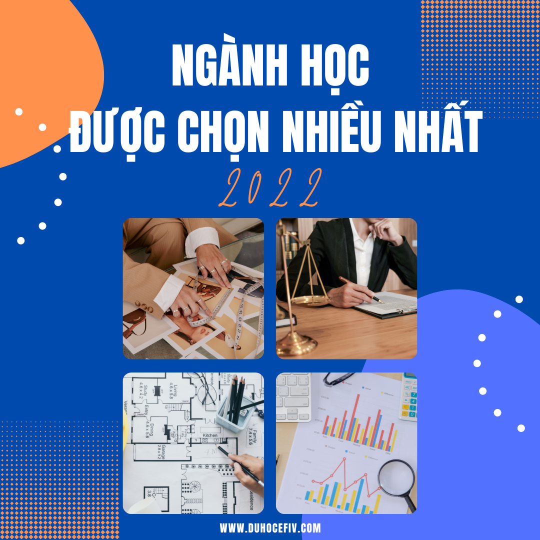 Các ngành học được lựa chọn nhiều nhất tại Pháp năm 2022