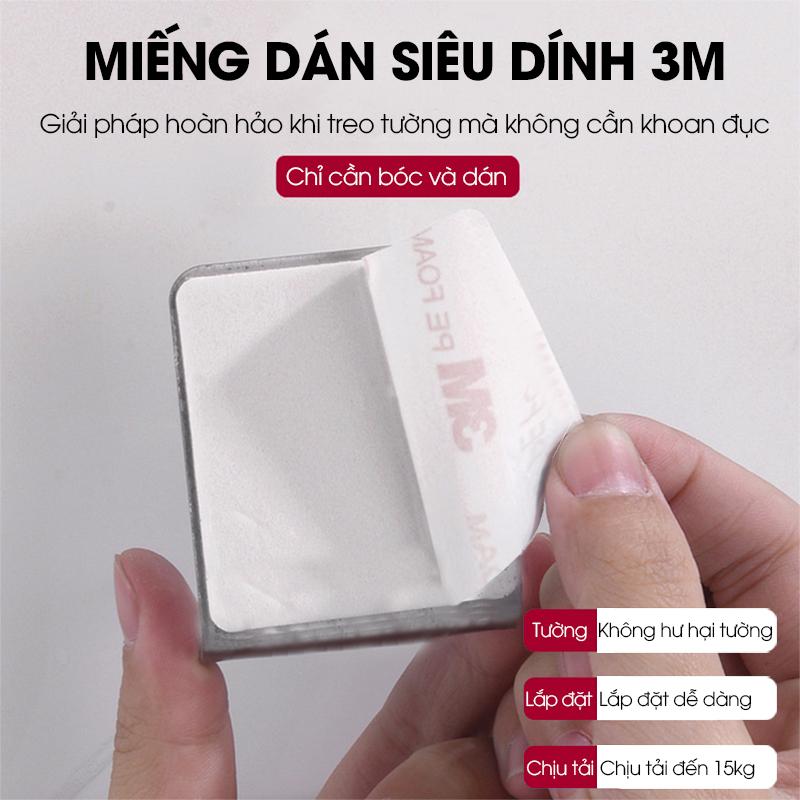 Móc dán tường móc treo đồ INOX 304 không rỉ IN02