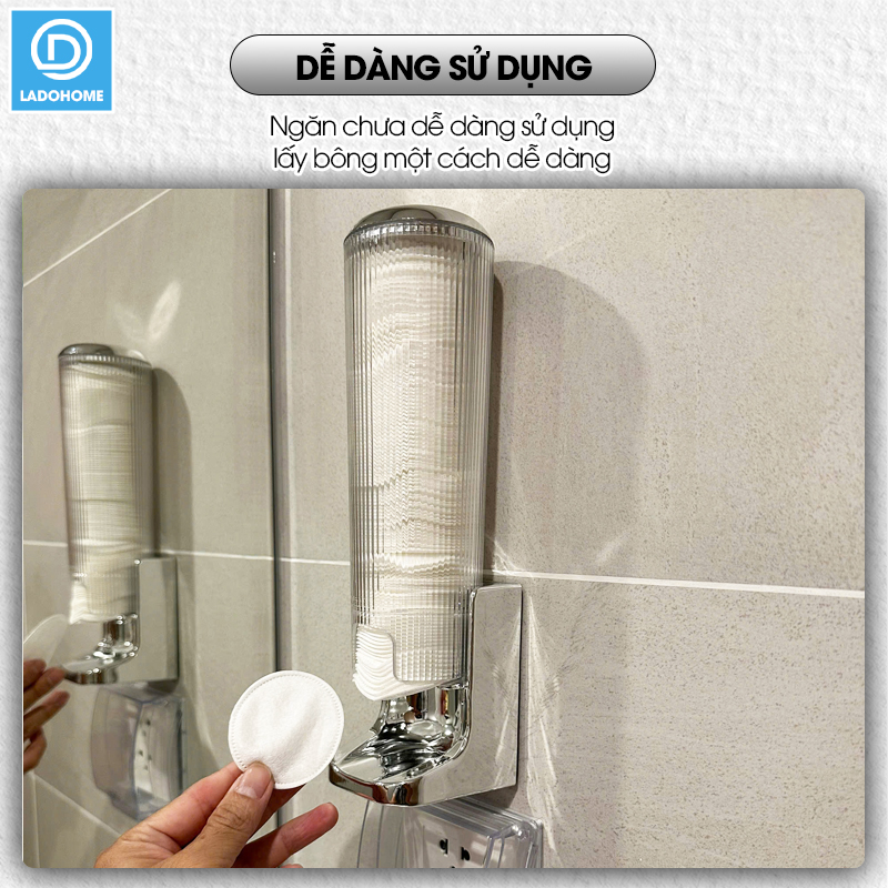Ống Đựng Bông Tẩy Trang Tashuan