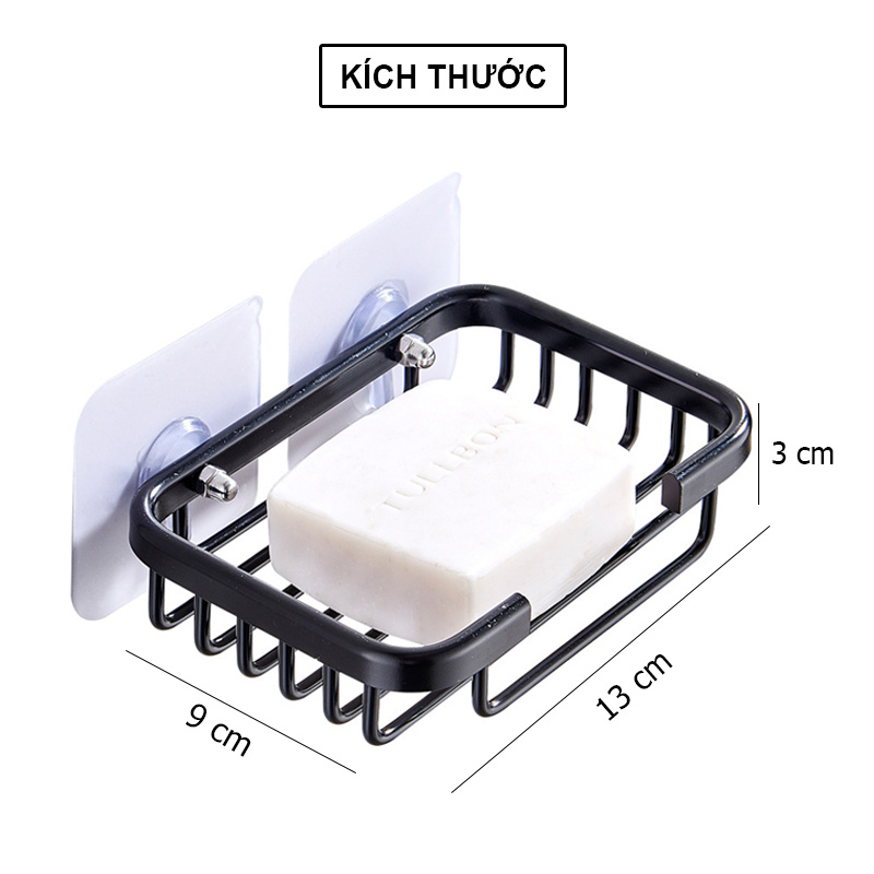 Khay đựng xà phòng SQ-1929 Nhôm Anod không rỉ