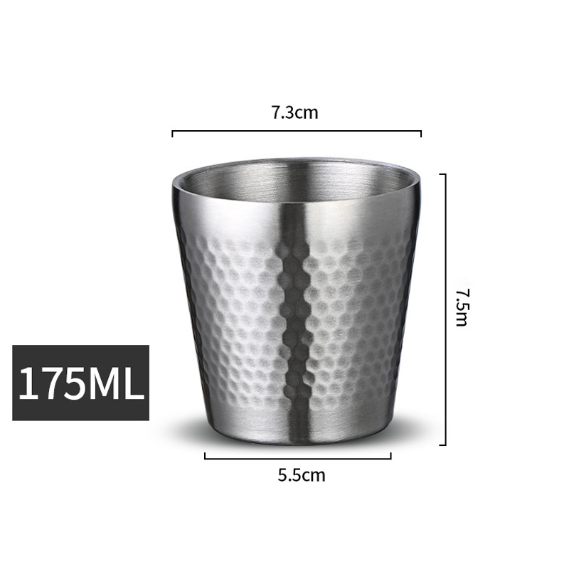 Cốc nước uống bia, cafe, uống trà chuẩn inox 304 2 lớp