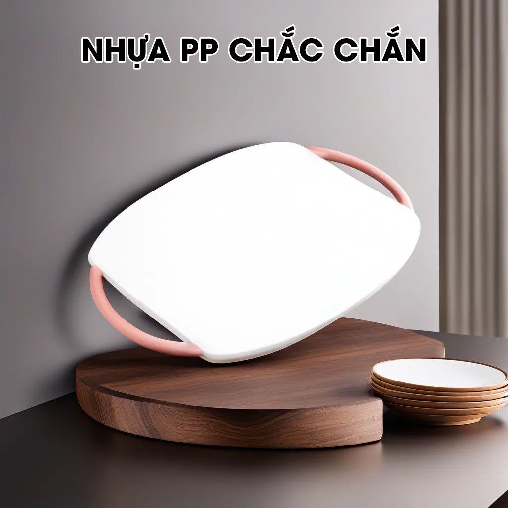 Thớt nhựa PP chuẩn vệ sinh an toàn sức khỏe dễ dàng vệ sinh lau chùi