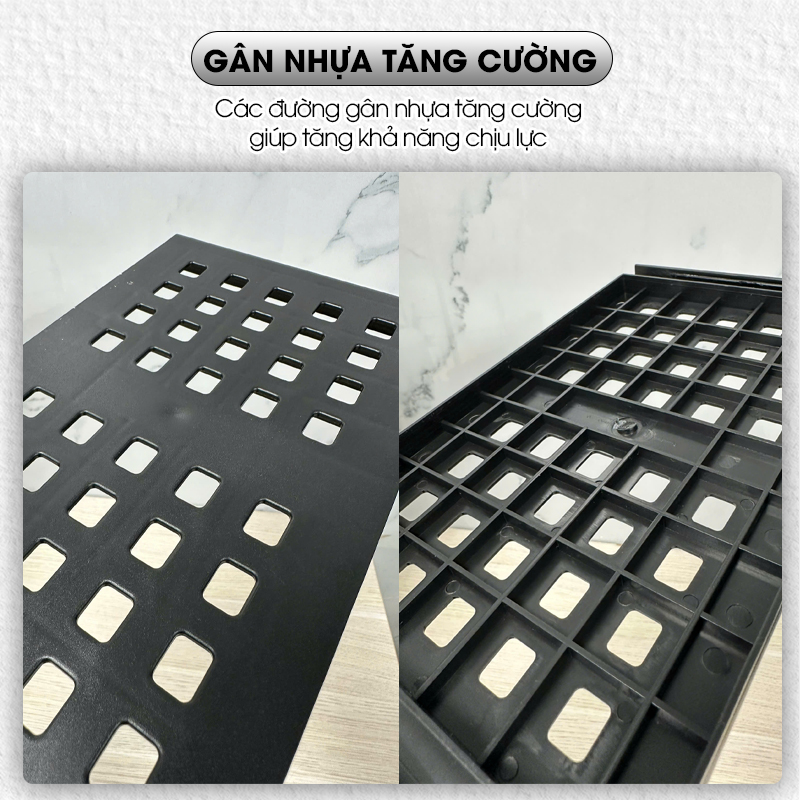 Kệ giày dép nhiều tầng khung inox chịu lực LD-3545