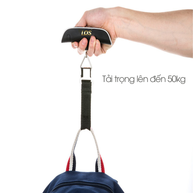 Cân cầm tay di động QJ-T8, cân treo hành lý, hàng chuyển phát nhanh 50kg