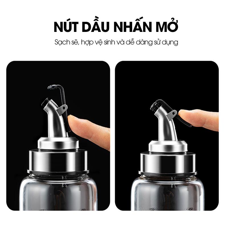 Chai đựng gia vị dầu ăn nước mắm loại cao cấp YH-002