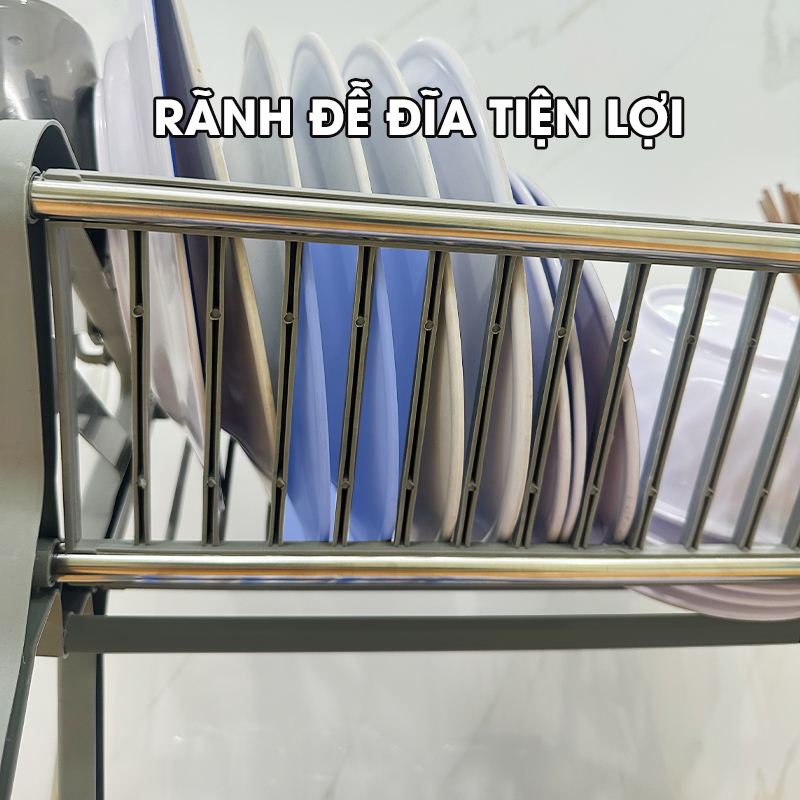 Kệ úp chén, kệ bát đĩa LH-3639