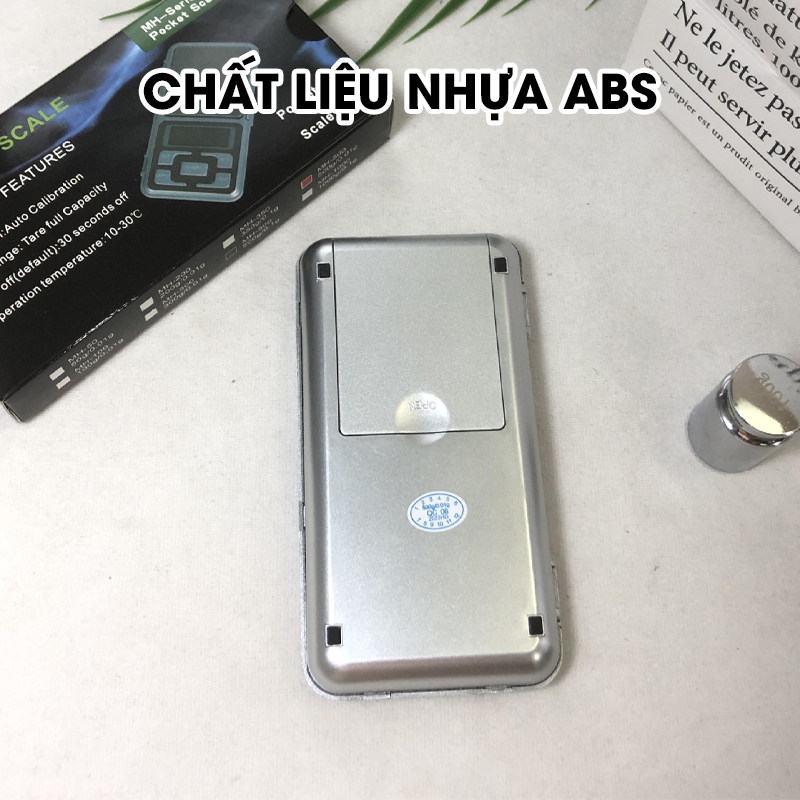 Cân tiểu ly mini bỏ túi MH-01 có độ chính xác cao, đơn vị tính 0.01g tải trọng 500g
