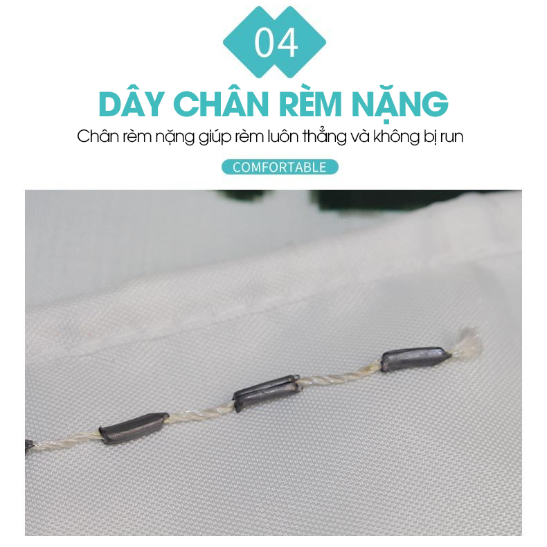 Rèm treo nhà tắm, màn che phòng tắm vải Poliester chống thấm cao cấp họa tiết Lồng Đèn Nhiều Màu Sắc