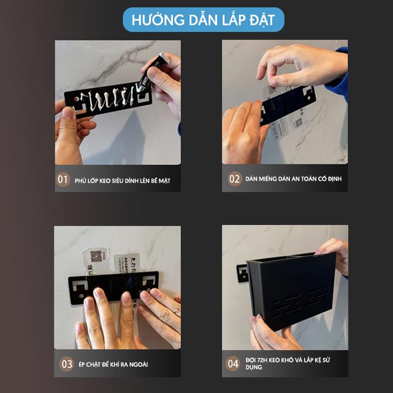 Giá để muỗng đũa Nhôm Anod SQ-6215