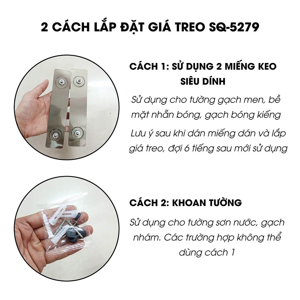 Giá Treo Khăn Đa Năng SQ-5279
