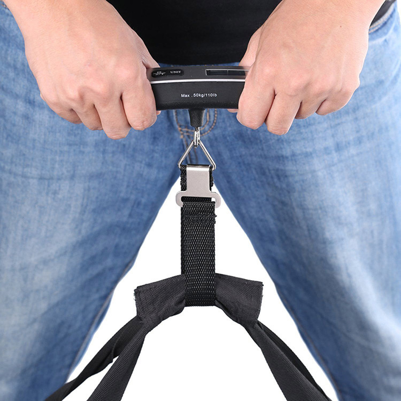 Cân cầm tay di động QJ-T8, cân treo hành lý, hàng chuyển phát nhanh 50kg