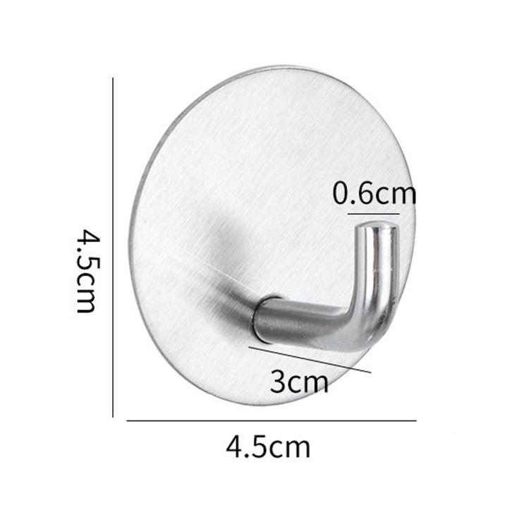 Móc dán tường móc treo đồ INOX 304 không rỉ IN02