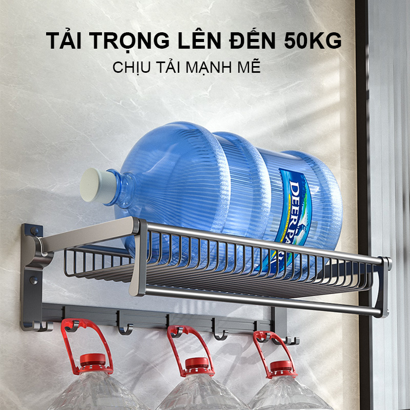Giá kệ treo khăn đa năng nhôm anod SQ-6255