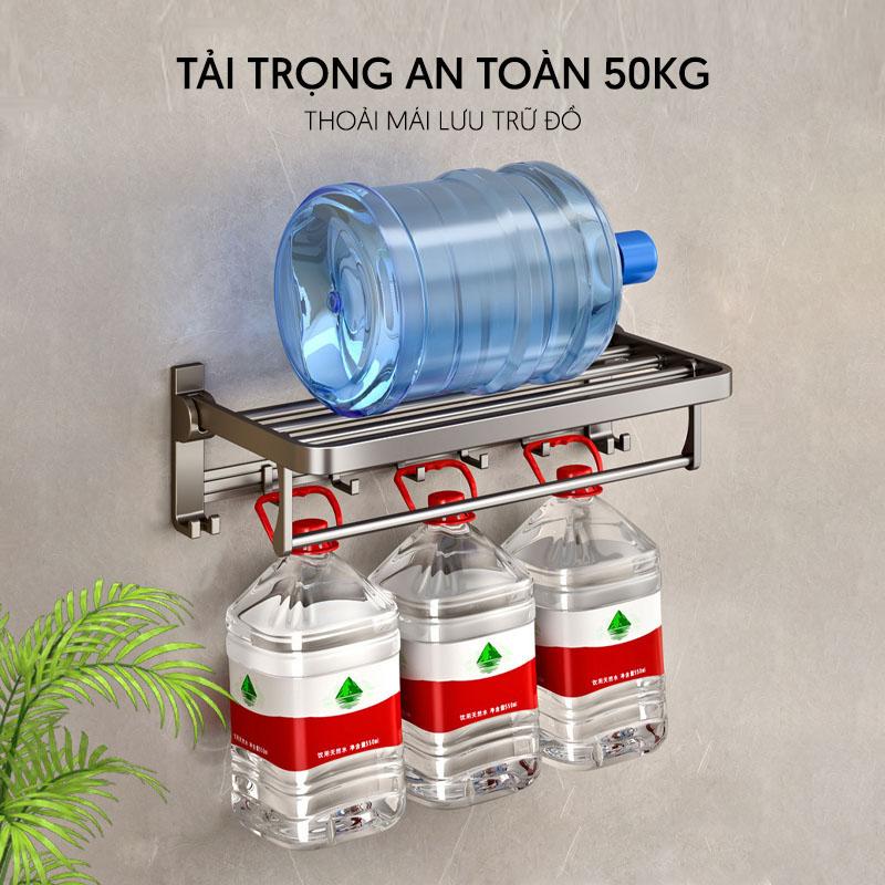 Giá treo khăn đa năng nhôm anod cao cấp SQ-6299